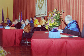 Investidura como Doctor "Honoris Causa" de D. Esteban Martín Rodríguez Cairo por la Universidad de Málaga. Paraninfo. Noviembre de 1999