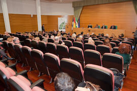 Homenaje a María Victoria Atencia. Edificio del Rectorado. Diciembre de 2014