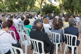 Homenaje al personal que cumple 25 años de servicio en la UMA o jubilado. Jardín Botánico. Junio de 2018