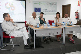 Mesa redonda: «Mesa de ONGs: La arriesgada tarea de la defensa de los derechos Humanos en la frontera». Curso "La inmigración de personas vulnerables". Cursos de Verano de la Universidad de Málaga. Vélez-Málaga. Julio de 2019