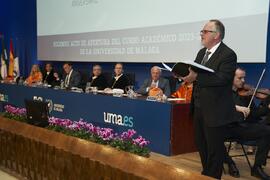 Actuación musical. Apertura del Curso Académico 2023/2024 de la Universidad de Málaga. Paraninfo. Septiembre de 2023