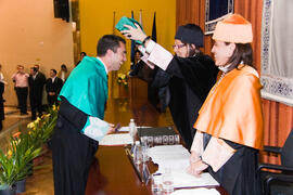 Investidura de nuevos doctores por la Universidad de Málaga. Paraninfo. Diciembre de 2009