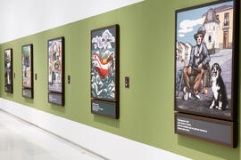 Exposición "Aguatintas por Seguiriyas", de Eugenio Chicano. Palacio Episcopal de Málaga. Enero de 2019