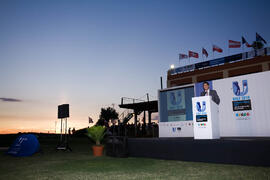 Inauguración del Campeonato Mundial Universitario de Golf. Antequera Golf. Junio de 2010