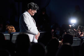 José Corbacho en la gala de inauguración de la 31ª edición de Fancine de la Universidad de Málaga. Cine Albéniz. Noviembre de 2021