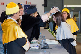 Investidura de nuevos doctores por la Universidad de Málaga. Salón de Actos de la Escuela Técnica Superior de Ingeniería Informática. Enero de 2015