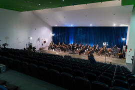 Concierto de Bandas Sonoras de la 30 edición de Fancine de la Universidad de Málaga. Auditorio de la Escuela Técnica de Ingeniería de Telecomunicaciones e Informática. Noviembre de 2020