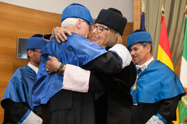 Investidura como Doctor "Honoris Causa" de Jean-Marie Lehn por la Facultad de Ciencias de la Universidad de Málaga. Edificio del Rectorado. Junio 2015
