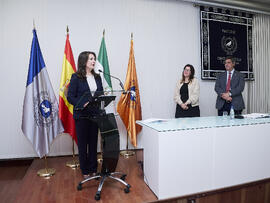 Discurso de Ana José Cisneros en su toma de posesión como nueva decana de la Facultad de Ciencias Económicas y Empresariales de la Universidad de Málaga. Campus de El Ejido. Enero de 2025