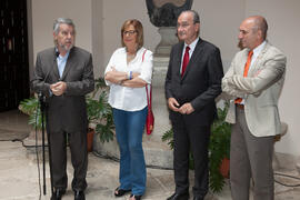Intervención de José María Ruiz Povedano. Inauguración de la exposición "Málaga, 50 años de la Facultad de Económicas". Sociedad Económica Amigos del País. Junio de 2015