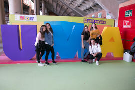 Jornadas de Puertas Abiertas de la Universidad de Málaga. Complejo Polideportivo Universitario. Abril de 2018