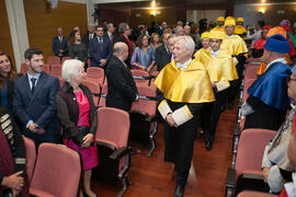 Investidura como Doctor "Honoris Causa" de Edmund Neugebauer por la Facultad de Medicina de la Universidad de Málaga. Edificio del Rectorado. Noviembre de 2016