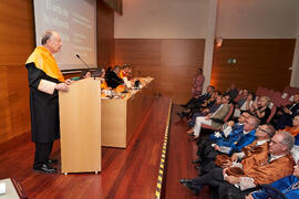 Discurso de investidura de Jorge Martínez-Vázquez como Doctor "Honoris Causa" por la Universidad de Málaga. Edificio del Rectorado. Julio de 2025
