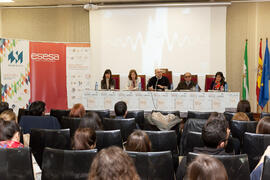Presentación del I Concurso Canvas de Creación de Empresas. Semana del Patrón. Facultad de Ciencias Económicas y Empresariales. Marzo de 2015