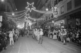 Málaga. Cabalgata de Reyes. Enero de 1963