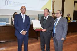 Reconocimiento a personal jubilado. Celebración del 50 Aniversario de la Facultad de Medicina de la Universidad de Málaga. Facultad de Medicina. Octubre de 2022
