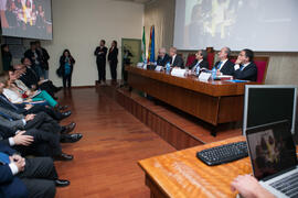 Clausura del 50 Aniversario de la Facultad de Económicas. Facultad de Ciencias Económicas y Empresariales. Marzo de 2016