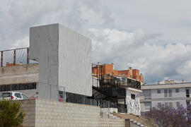 Microsol en el Pabellón de Gobierno Adjunto. Campus de El Ejido. Abril de 2021