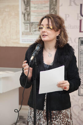 Inauguración de la exposición "Ultra Legem" en la Facultad de Derecho. Febrero de 2010