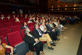 Asistentes a la entrega de la Medalla de Oro de la Universidad de Córdoba a la Universidad de Málaga. Córdoba. Junio de 2022