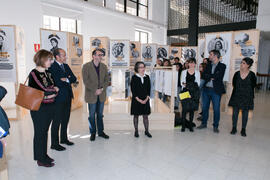 Inauguración de la exposición “arcVision Prize-Mujeres y Arquitectura” en la Escuela Técnica Superior de Arquitectura de la Universidad de Málaga. Campus de El Elijo. Marzo de 2017.