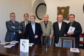 Presentación del libro "Una vida en cuentagotas" de Eugenio Chicano. Sociedad Económica Amigos del País. Octubre de 2012