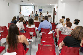 Mesa redonda: «Mesa de ONGs: La arriesgada tarea de la defensa de los derechos Humanos en la frontera». Curso "La inmigración de personas vulnerables". Cursos de Verano de la Universidad de Málaga. Vélez-Málaga. Julio de 2019