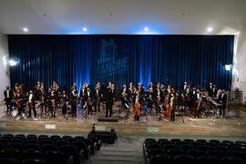 Concierto de Bandas Sonoras de la 30 edición de Fancine de la Universidad de Málaga. Auditorio de la Escuela Técnica de Ingeniería de Telecomunicaciones e Informática. Noviembre de 2020