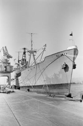 Puerto de Málaga. Buques brasileños. Agosto de 1963