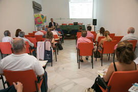 Conferencia de José López Miranda. Curso "El aceite de oliva, salud, cultura y riqueza de los pueblos mediterráneos". Cursos de Verano de la Universidad de Málaga. Vélez Málaga. Julio de 2018
