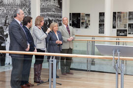 Presentación de la exposición "Semana Santa, 1972. UMA 40 años compartiendo futuro". Rectorado. Marzo de 2013