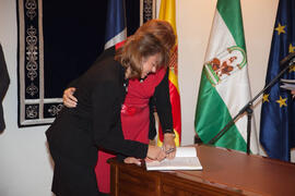 Toma de posesión del personal docente e investigador de la Universidad de Málaga. Rectorado. Noviembre de 2012