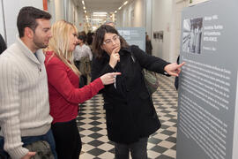 Inauguración de la exposición "Málaga 1963. Una mirada fotográfica a la ciudad de hace 50 años", en la Térmica. Febrero de 2014