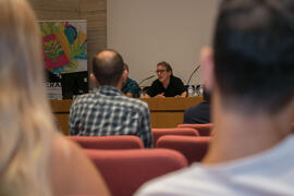 Conferencia de Santi Carrillo. Curso "Tres generaciones de la música Pop española". Cursos de Verano de la Universidad de Málaga. Málaga. Julio de 2018