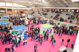 Jornadas de Puertas Abiertas de la Universidad de Málaga. Complejo Polideportivo Universitario. Abril de 2016