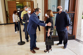 Visita a la exposición "Eugenio Chicano Siempre". Museo de Málaga. Junio de 2021
