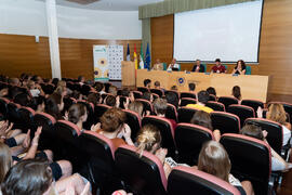 Presentación de la "II Gala Solidaria de Medicina". Edificio del Rectorado. Julio de 2019