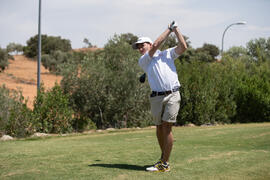 Jugador de la Universidad de Navarra. Campeonato Europeo de Golf Universitario. Antequera. Junio de 2019