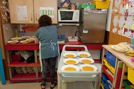 Cocina. Escuela Infantil Francisca Luque. Campus de Teatinos. Mayo de 2014