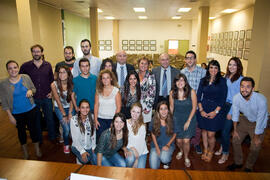 Presentación de la Memoria 2012-2013 y entrega de Premios Extraordinarios de Licenciatura, Premios Gauss, Certificaciones AAA y diplomas ganadores V Reto Gestalentum. Facultad de Ciencias Económicas y Empresariales. Octubre de 2014