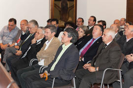Inauguración de la exposición "Eugenio Chicano. Cofrade" en el Museo de la Semana Santa de Málaga. Noviembre de 2011