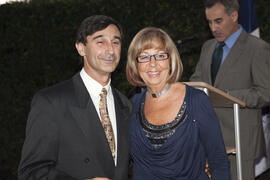 Cena de gala con motivo al homenaje para los jubilados y personal que cumple 25 años de servicio en la Universidad de Málaga. Jardín Botánico. Junio de 2010