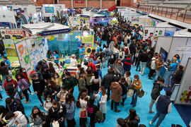 Jornada de Puertas Abiertas de la Universidad de Málaga. Complejo Polideportivo Universitario. Marzo de 2022