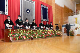 Imposición de la Medalla de Oro de la Universidad de Málaga a D. Ángel Gabilondo Pujol. Facultad de Derecho. Junio de 2011