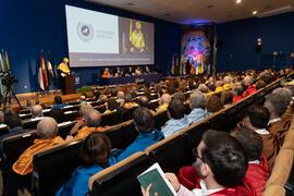 Lectura de lección inaugural. Apertura del Curso Académico 2019/2020 de la Universidad de Málaga. Paraninfo. Septiembre de 2019