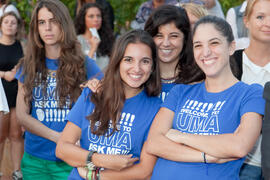 Acto de bienvenida a los alumnos Erasmus de la Universidad de Málaga. Jardín Botánico. Octubre de 2013