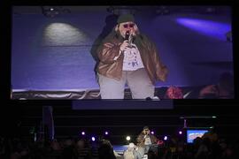 Actuación de Esty Quesada. Gala de de inauguración de la 33ª edición de Fancine de la Universidad de Málaga. Cine Albéniz. Noviembre de 2023