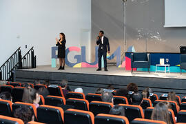 "Dialogando" con Ousman Umar. Facultad de Estudios Sociales y del Trabajo. Marzo de 2020
