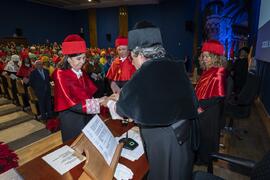 Investidura de Emilia Casas Baamonde como Doctora "Honoris Causa" por la Facultad de Derecho de la Universidad de Málaga. Paraninfo. Noviembre de 2022