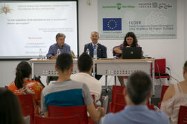Mesa redonda. Curso "Patrimonio y Turismo Cultural". Cursos de Verano de la Universidad de Málaga. Vélez Málaga. Julio de 2018
